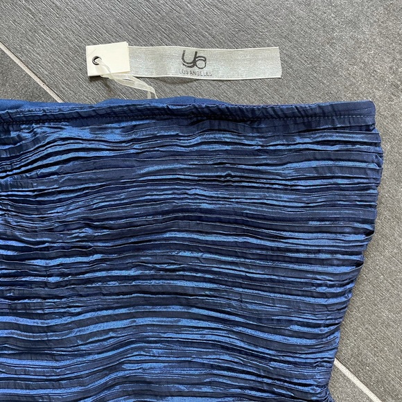 Ya Los Angeles Blue Strapless dress - S NWT - Picture 2 of 7